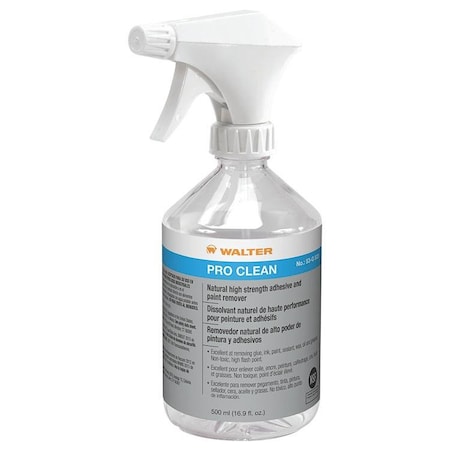 Walter Surface Technologies Empty Spray Bottle Pro Clean 53L341